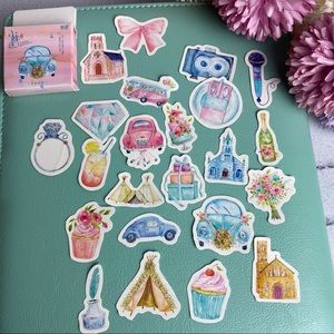 Wedded Bliss, Bride’s Dream Wedding, 46 Deco Stickers